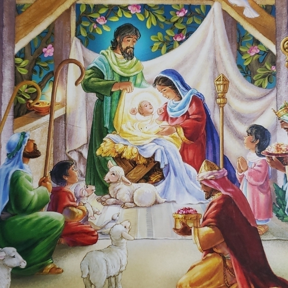 NEW- Magi at the Manger 550 Piece Puzzle - Picture 2 of 4